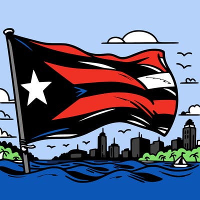 puerto rico flag