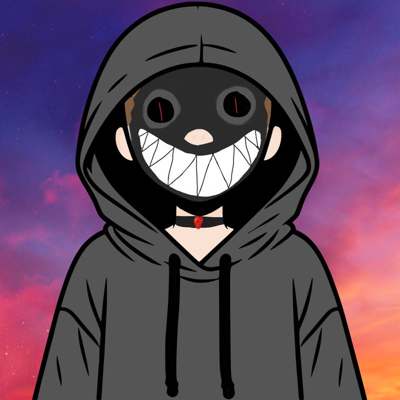 faceless girl in hoodie