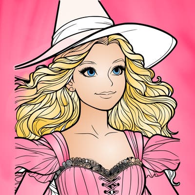 glinda the good witch realistic