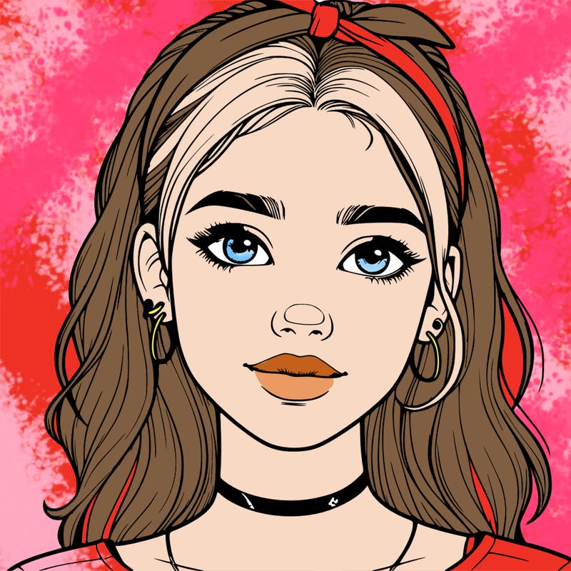 realistic teenage girl