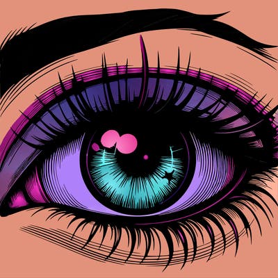realistic eye