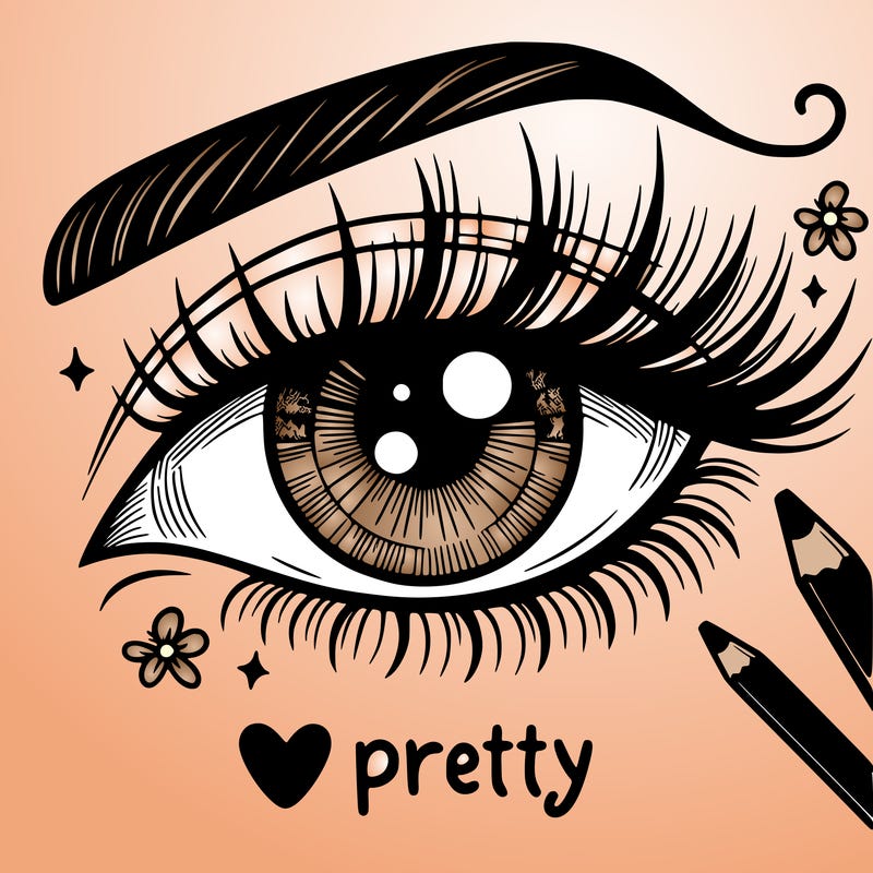 pretty eye