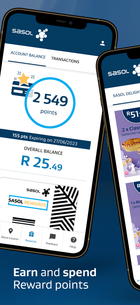 Sasol Rewards - Shopping App | MWM