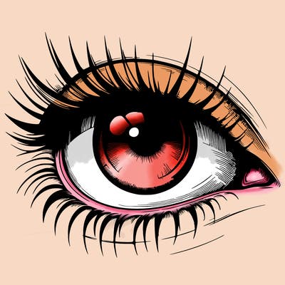 realistic eye