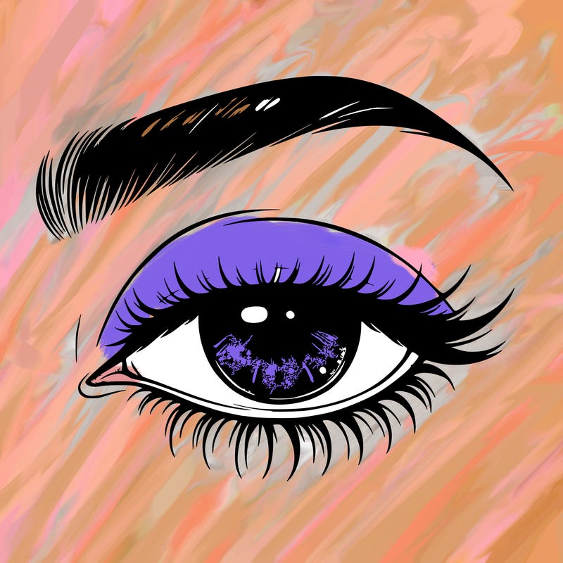 eye closed realistic