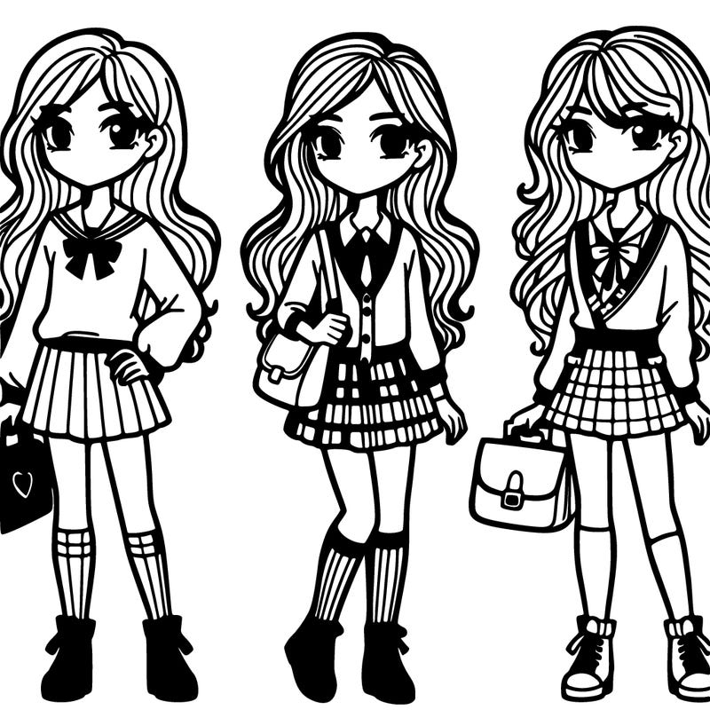 preppy girl