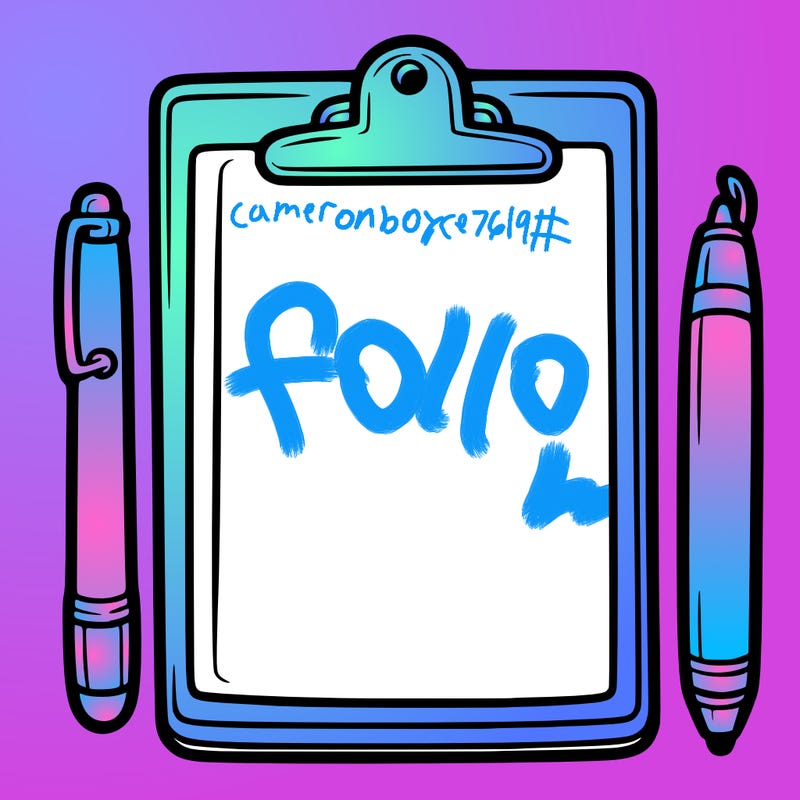 blank clip board with pen