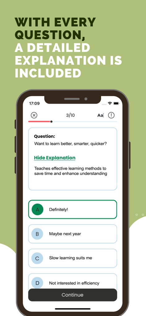 Life & Health Exam Prep 2026 - Mobile app interface of Life and Health Exam Prep 2026 showing a quiz question with a detailed explanation