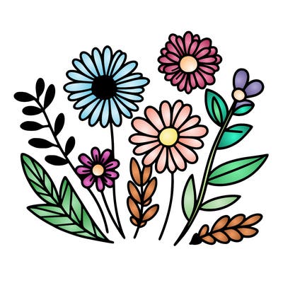 simple flowers