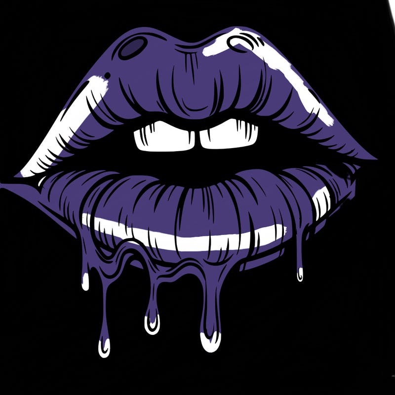 lips that look realistic and drip