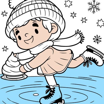 ice skating