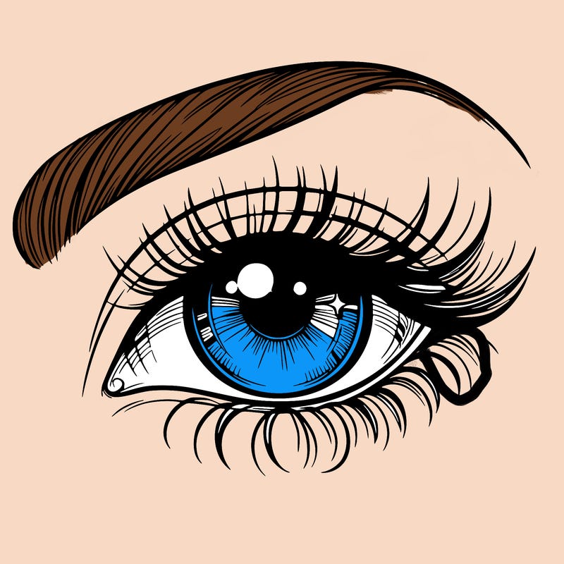 a beautiful eye