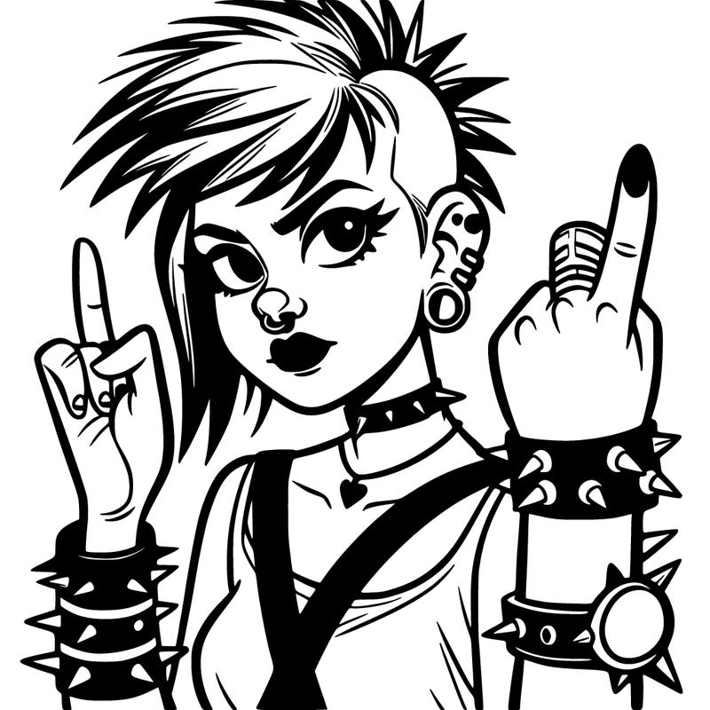 punk rock girl