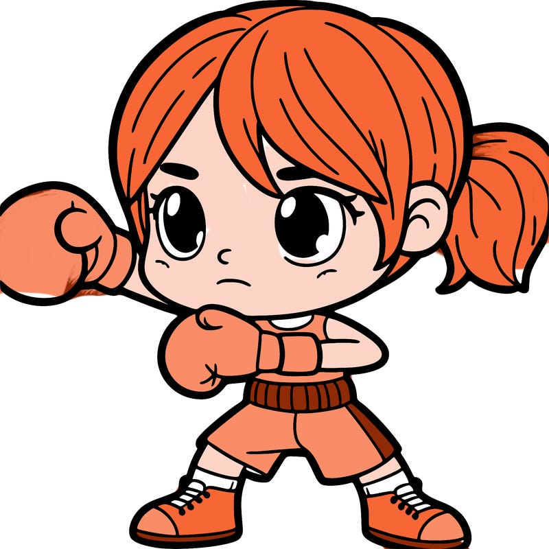 girl boxing