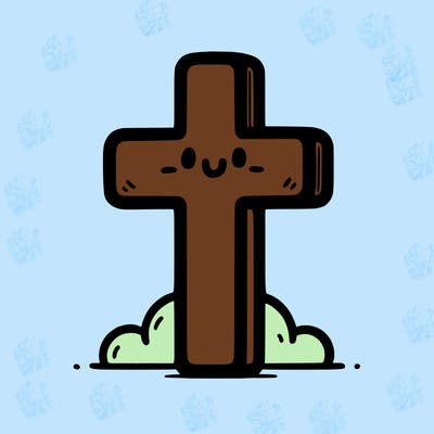 simple christian cross