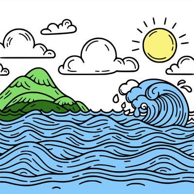an ocean