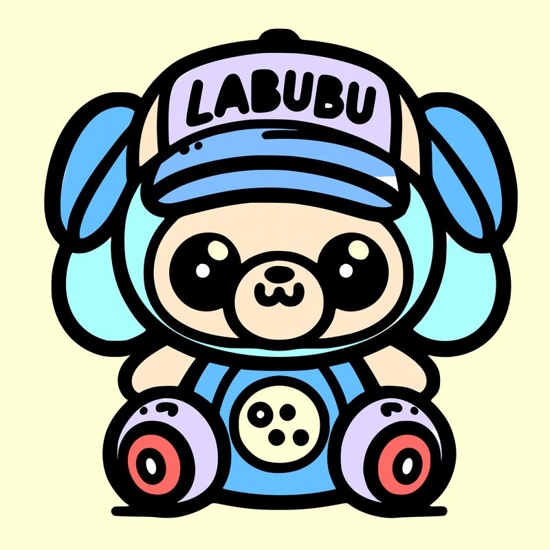 the labubu toy series created  by hong kong by pop mart