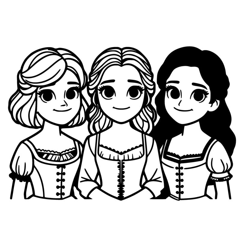 the schuyler sisters from the hamilton musical realistic