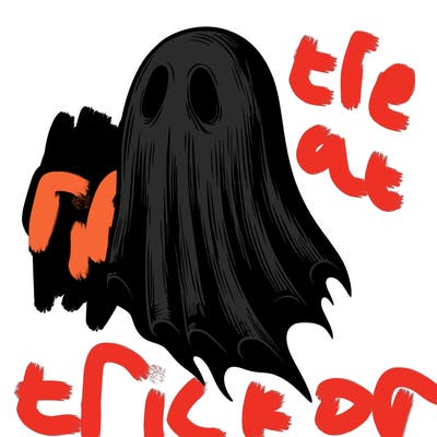 realistic creepy ghost