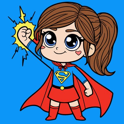 girl with power