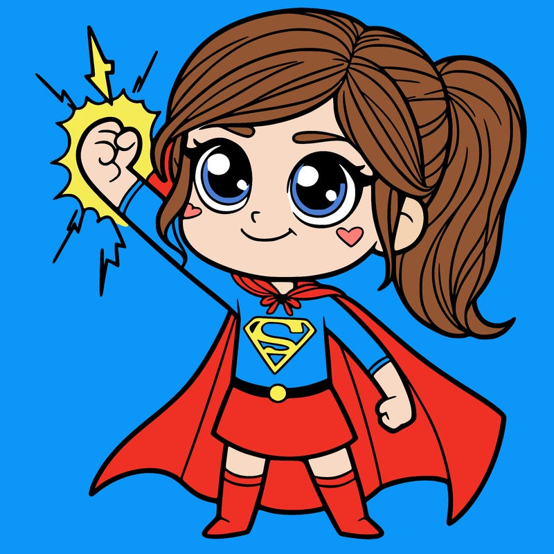 girl with power