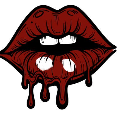 lips that look realistic and drip