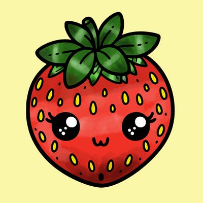cute strawberry