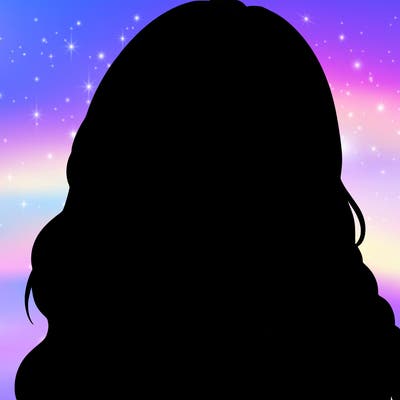 realistic girl with hair on her hair and lips