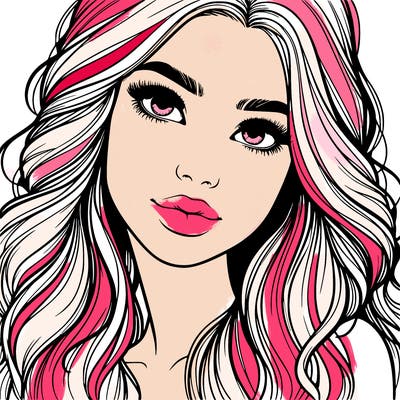 beautiful realistic girl