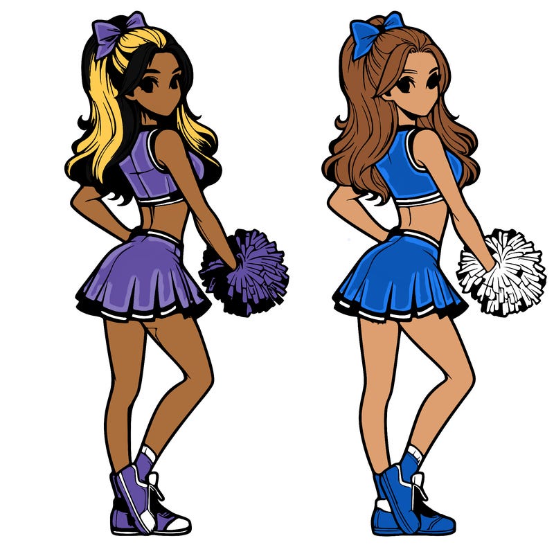 realistic cheerleader