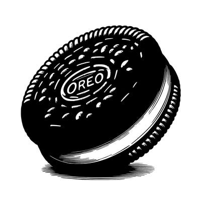 realistic oreo