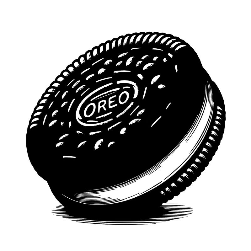 realistic oreo