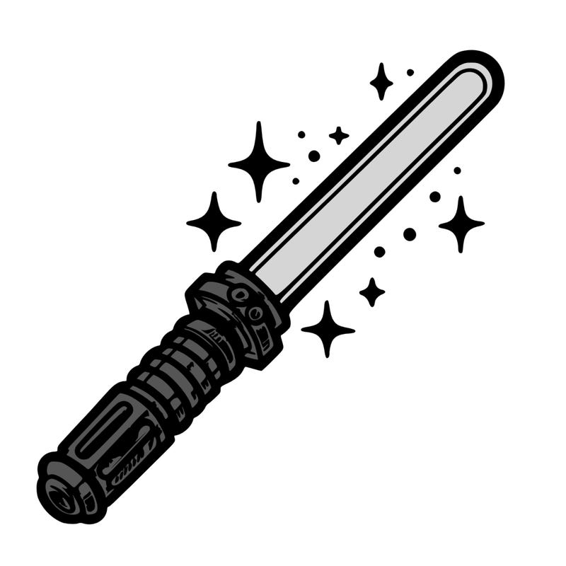 on lightsaber