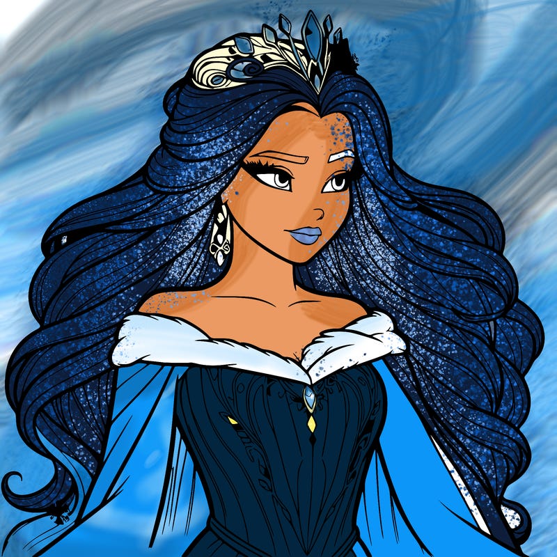realistic ice queen