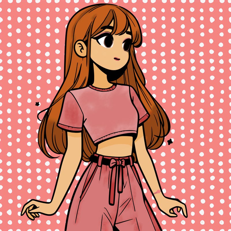 girl in a cute crop top