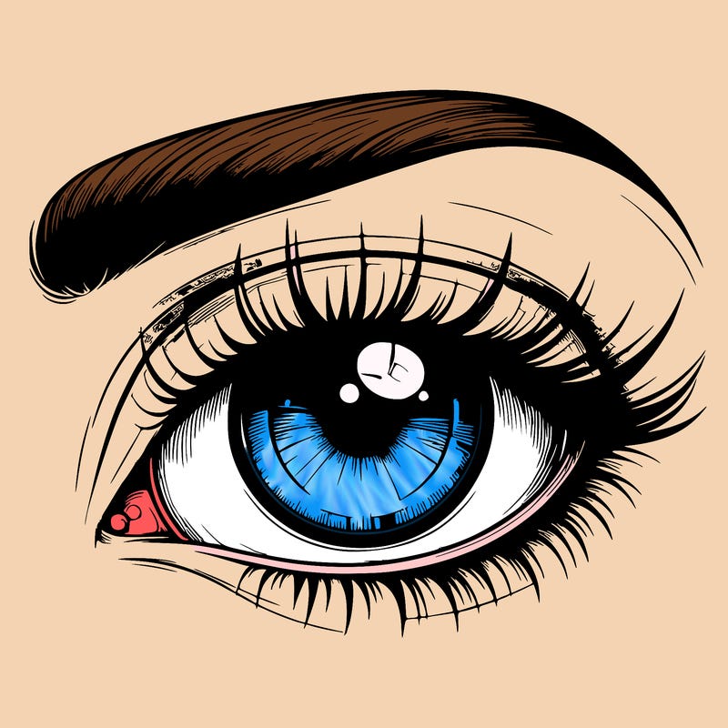 realistic eye