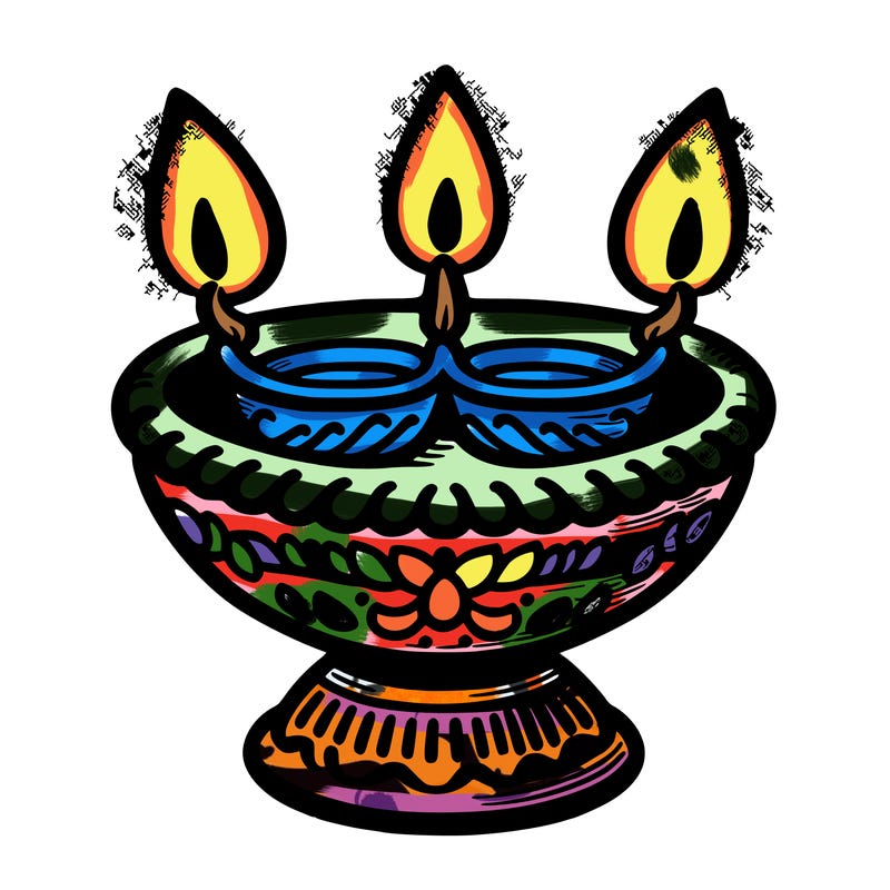 dip lamps for diwali