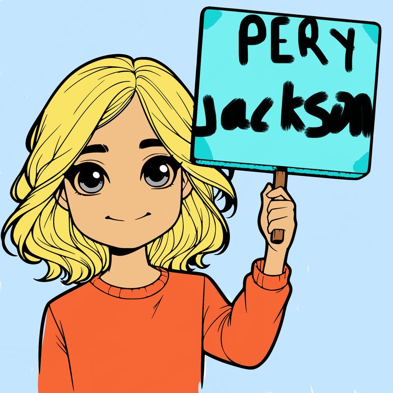 realistic girl holding up a sign