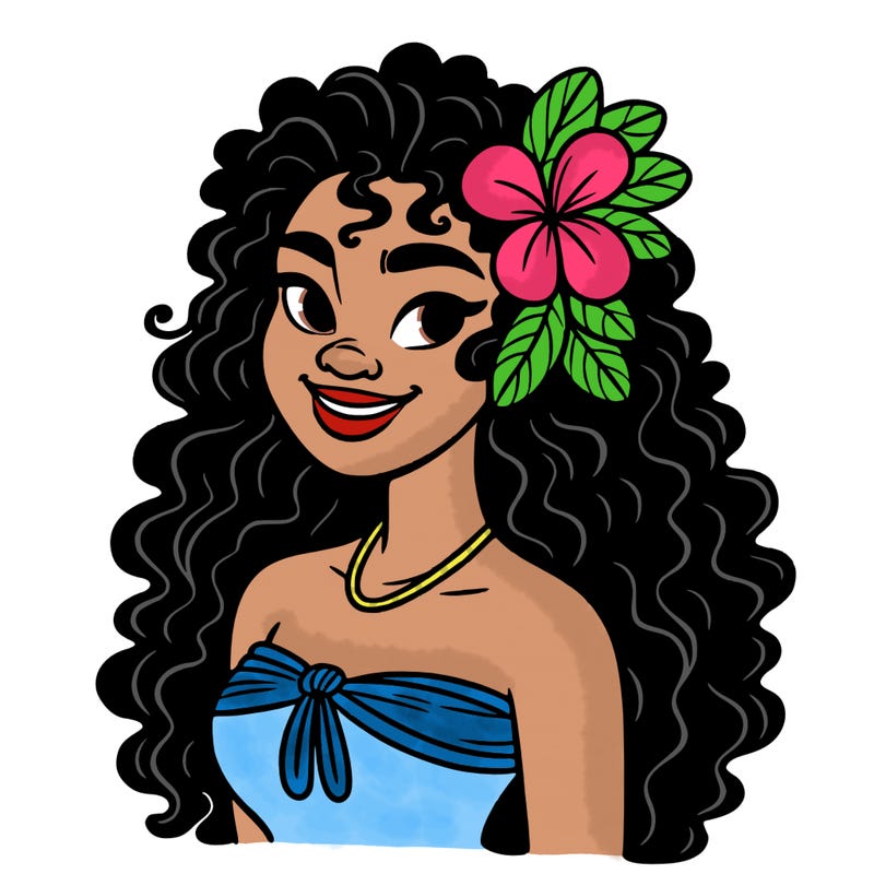 hawaiian black woman