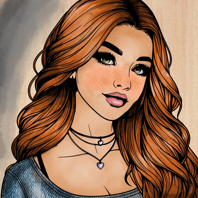 detailed realistic girl