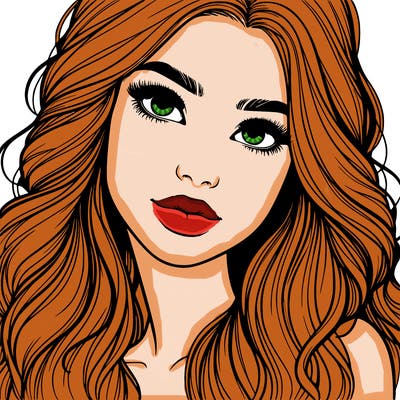 beautiful realistic girl