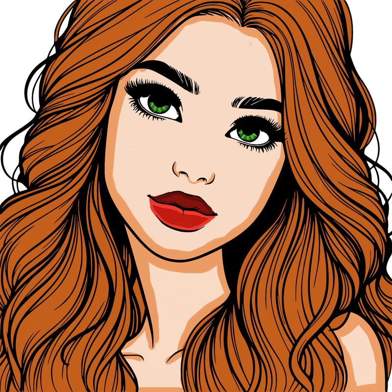 beautiful realistic girl