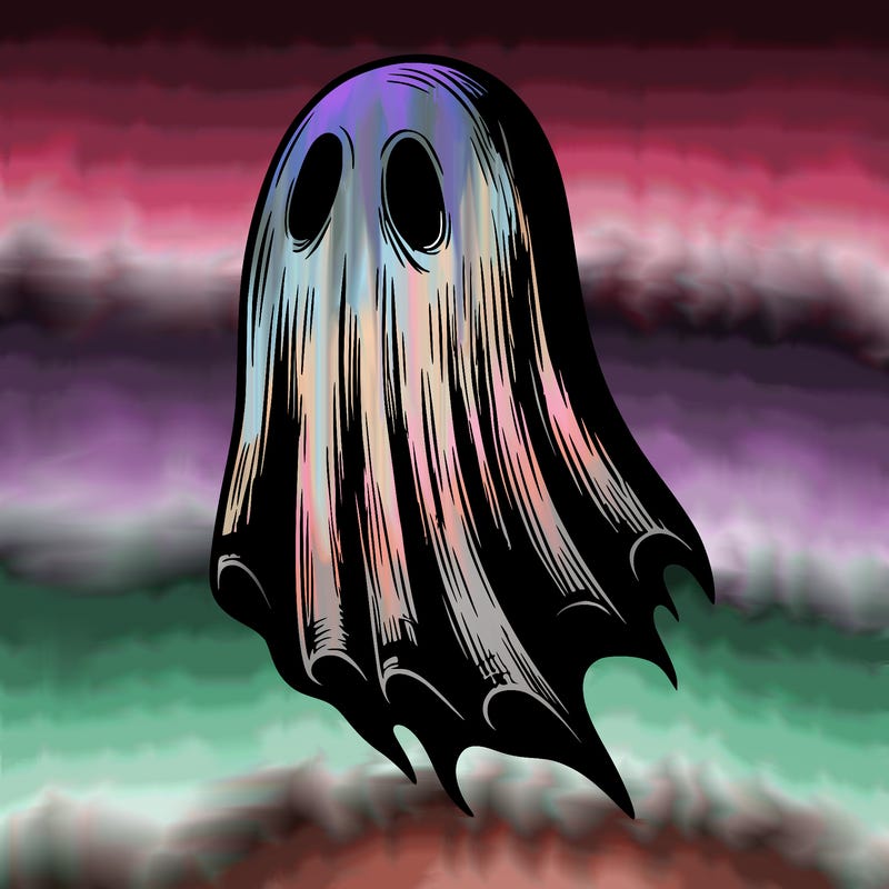 realistic creepy ghost