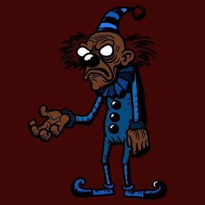 weird clown