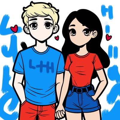 boyfriend and girlfriend