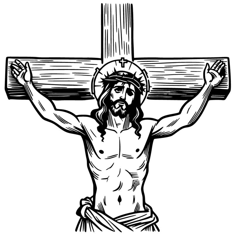 jesus on the cross