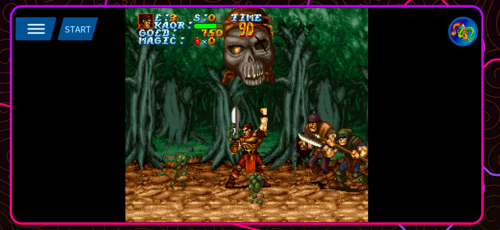 Antstream: Play Retro Games - Gameplay screenshot of a classic pixel art action game on the Antstream app.