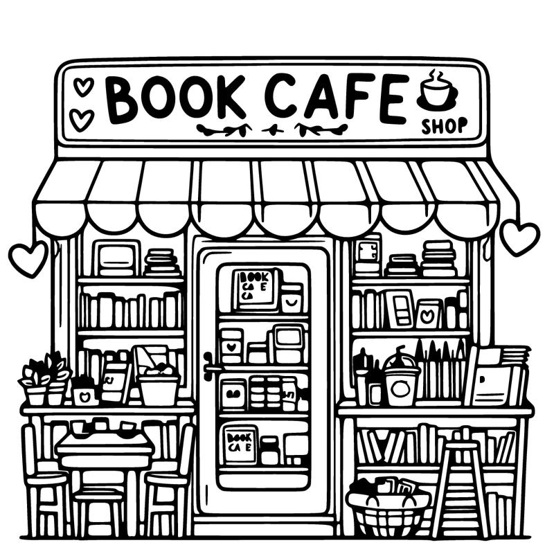book cafe shop