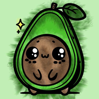 cute avocado