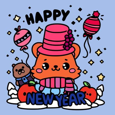 message : happy new year